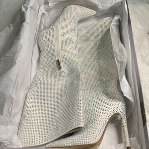 J Lo Rhinestone boots 💎 NEVER WORN